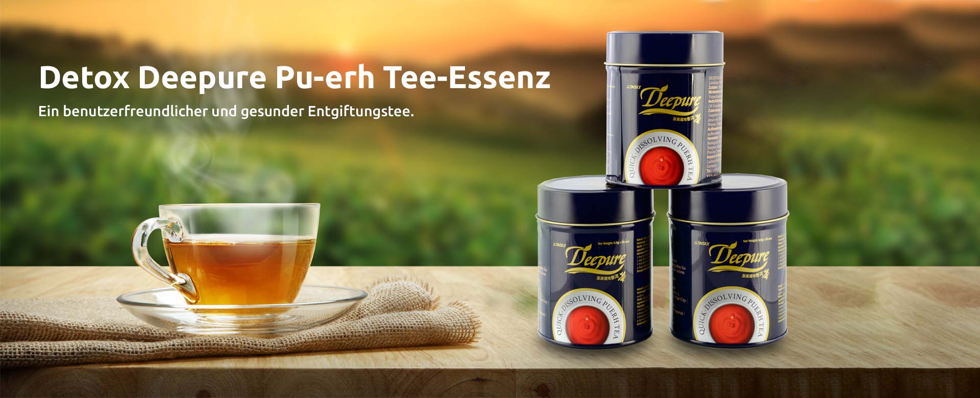 detox deepure Pu-erh Tee Essesnz